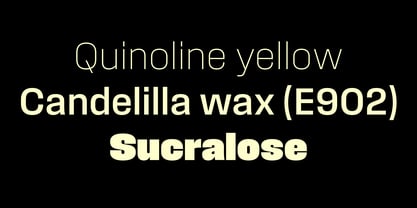 Field Gothic Standard Font Poster 5