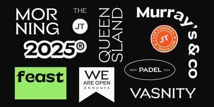 Jt Barnez Font Poster 10