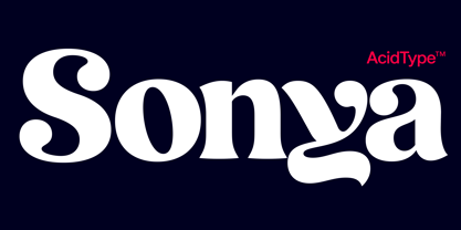Sonya Font Poster 1