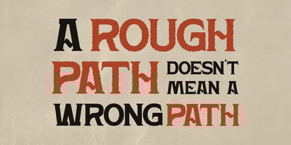 Hardan Vintage Font Poster 3