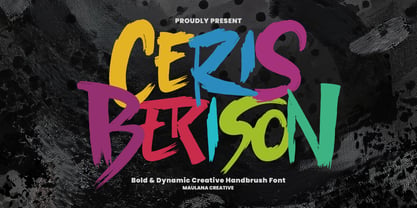 MC Ceris Berison Font Poster 1