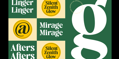 Avingal Font Poster 9