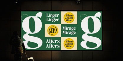 Avingal Font Poster 2