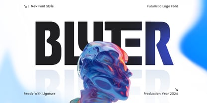 Bluter Font Poster 1