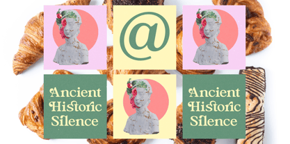 Heritale Aubrey Font Poster 4