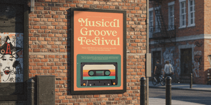 Heritale Aubrey Font Poster 14