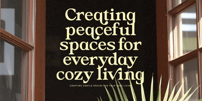 Heritale Aubrey Font Poster 10