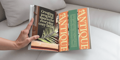 Heritale Aubrey Font Poster 2