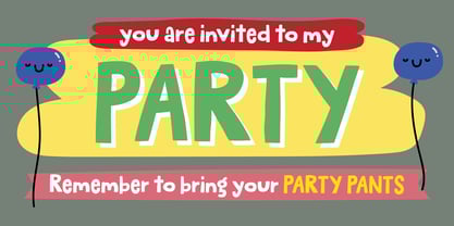 Jump with me Font Poster 2