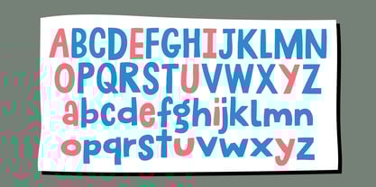 Jump with me Font Poster 3