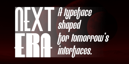 Neothin Font Poster 4