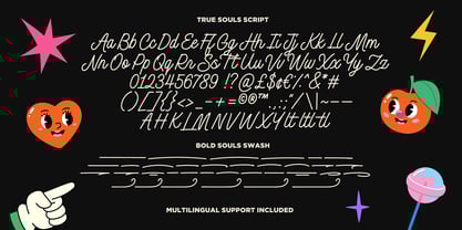 True Souls Font Poster 9