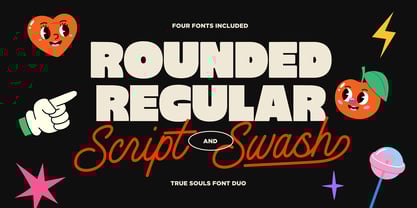 True Souls Font Poster 5