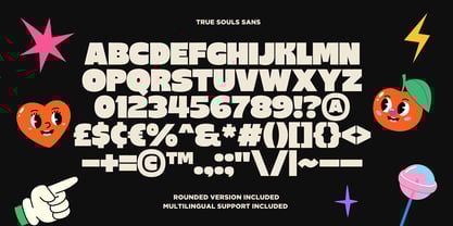 True Souls Font Poster 8