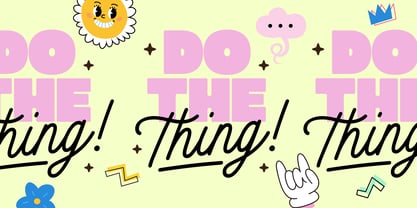 True Souls Font Poster 4