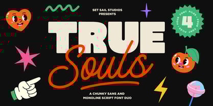 True Souls Font Poster 1