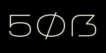 Field Gothic Wide Font Poster 4