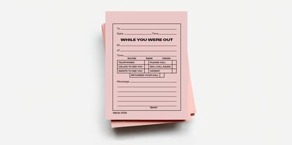 Field Gothic Wide Font Poster 3