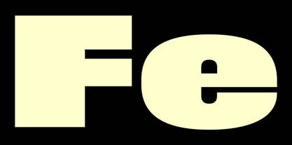 Field Gothic Wide Font Poster 2