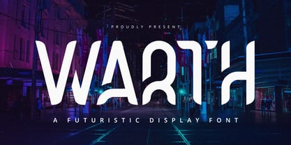 Warth Font Poster 1