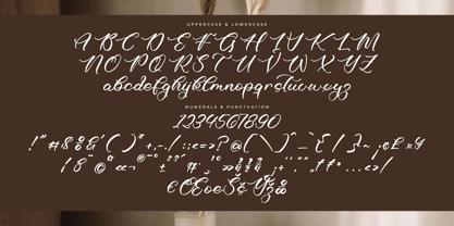 Richard Blooksy Font Poster 7