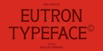 Eutron Font Poster 1