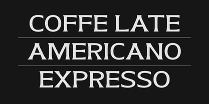 Eutron Font Poster 3