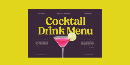 Bikers Font Poster 6