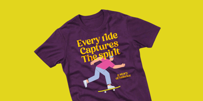 Bikers Font Poster 2