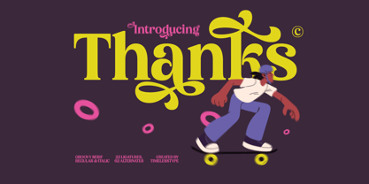 Bikers Font Poster 15