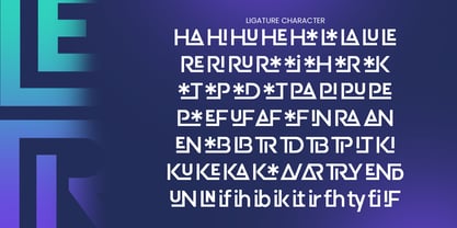 Molar Font Poster 9