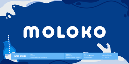 Moloko Font Poster 1