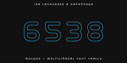 Moloko Font Poster 13