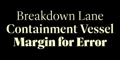 Dashiell Fine Font Poster 6