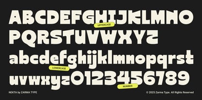 Nekta Font Poster 9