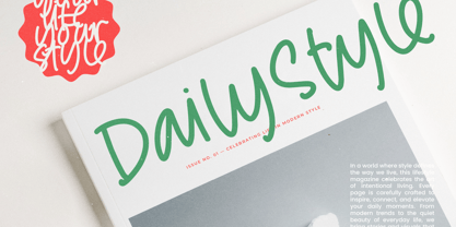 History Silentos Font Poster 12