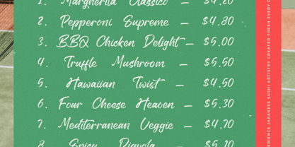 History Silentos Font Poster 2