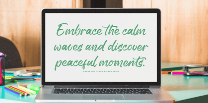 History Silentos Font Poster 6