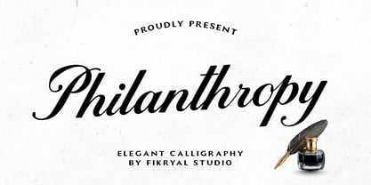Philanthropy Font Poster 1