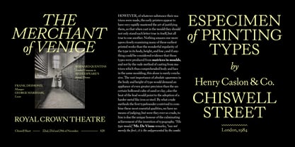 Chiswell Variable Font Poster 12