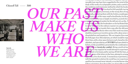 Chiswell Variable Font Poster 3