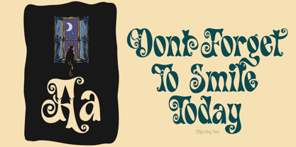 Milgunday Font Poster 8