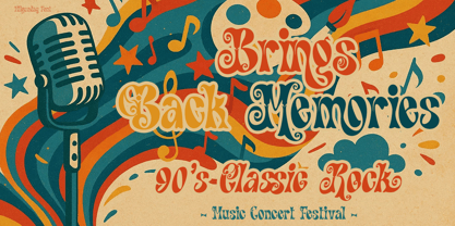 Milgunday Font Poster 3