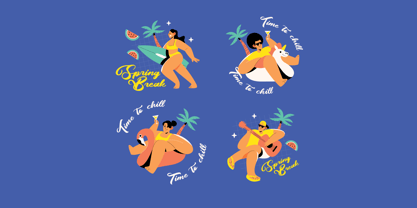 Palmeria Rooted Font Poster 6