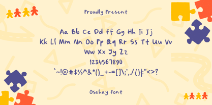 Osahay Font Poster 2