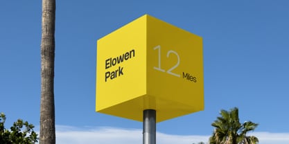 Niela Display Font Poster 3