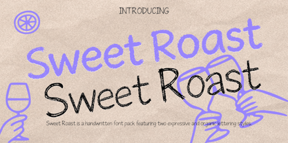 Sweet Roast Font Poster 1