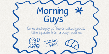 Sweet Roast Font Poster 6