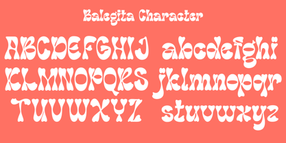 Balegita Font Poster 3