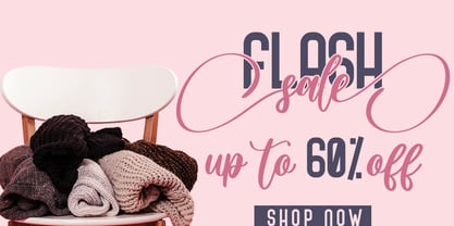 Agitta Afilia Font Poster 4